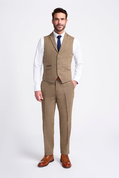 Albert Brown Tweed Suit