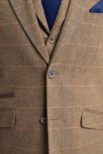 Albert Brown Tweed Suit