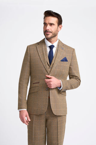 Albert Brown Tweed Suit