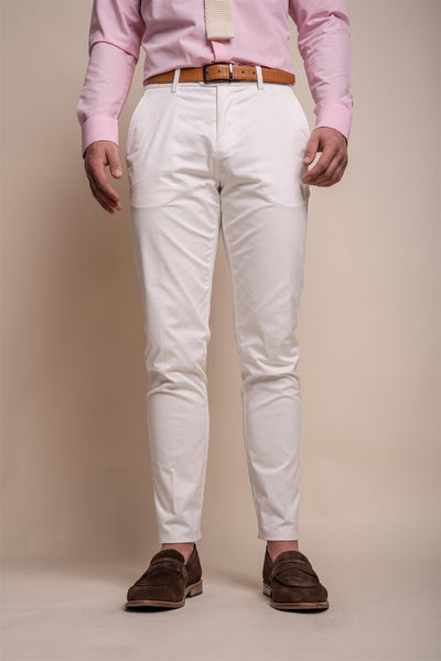 Ecru trouser