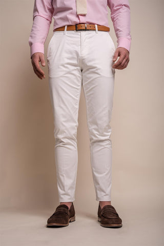 Ecru trouser