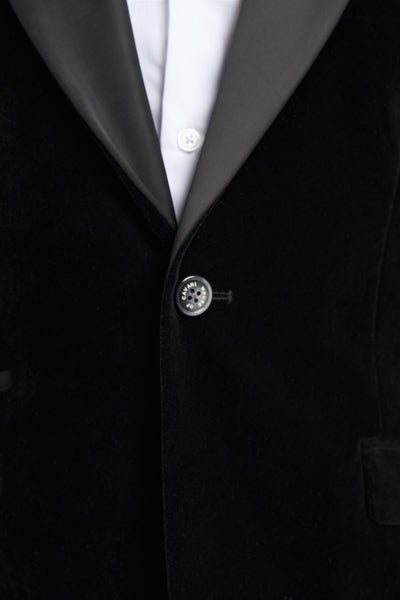 Black Velvet Tux Jacket