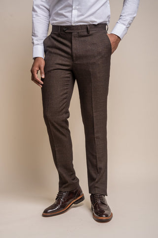 Brown Tweed suit