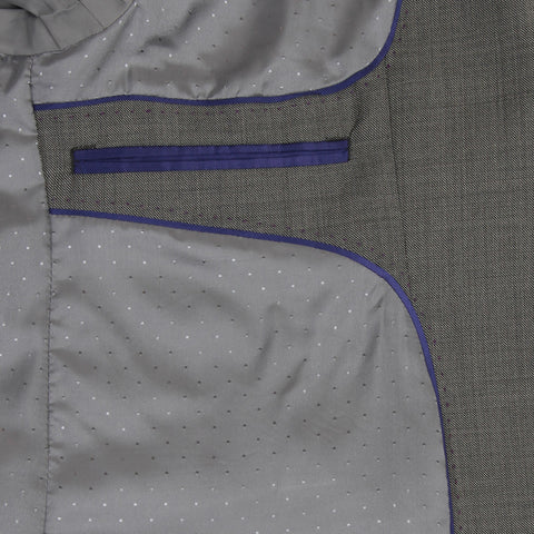 Plain light grey jacket ss10123j2