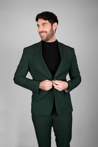 Olive Caridi Green Suit